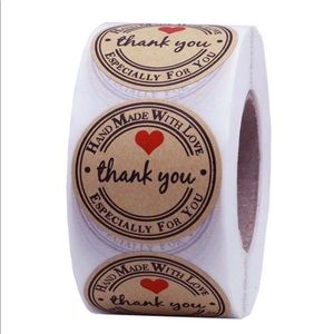 Thank you stickers